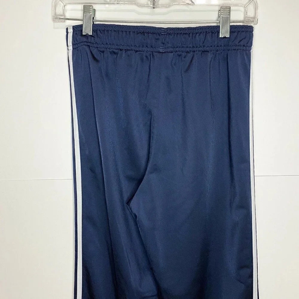 Adidas Sweatpants Mens Small Elastic Waist Drawstring Navy 25x31